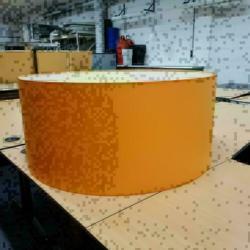 Hanglamp LANDE oranje 90 cm diam. KSB Den Bosch LP013