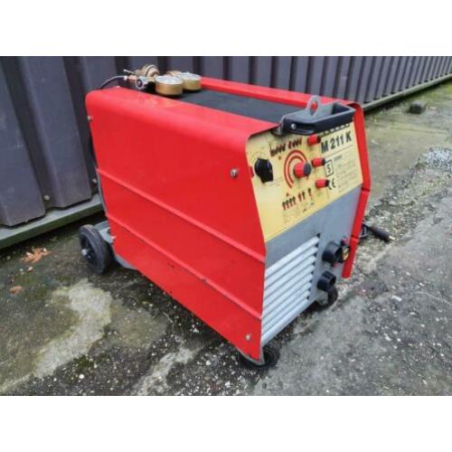 Merkle M211 K Mig mag lasapparaat op 400 volt en 230 volt