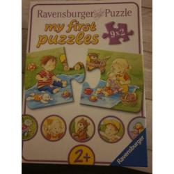 Ravensburger my first puzzles 9 peuter puzzels vanaf 2 jaar