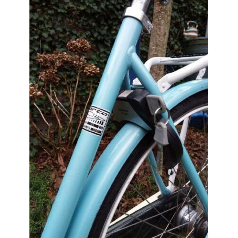 IJsblauwe Sparta Pick-Up damesfiets