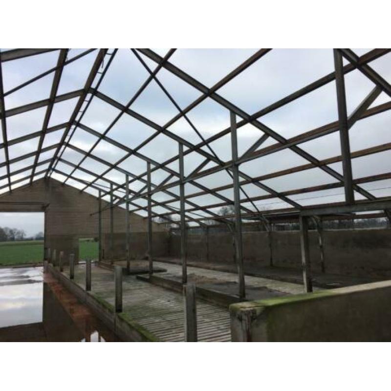 Staalconstructie, Schuur, Loods, Caravanstalling Waterbassin