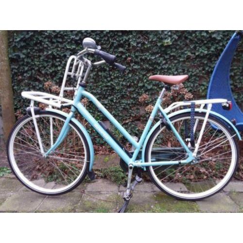 IJsblauwe Sparta Pick-Up damesfiets
