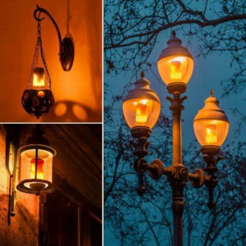 Klein model led vuurlamp (met net echt vuur) nr 6