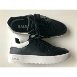 NIEUW Balr Leather Clean Logo Clean Sneakers Maat 42 Zwart