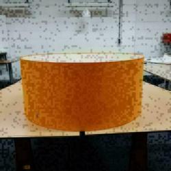 Hanglamp LANDE oranje 90 cm diam. KSB Den Bosch LP013