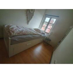 IKEA Brimnes bedbank met 2 lades