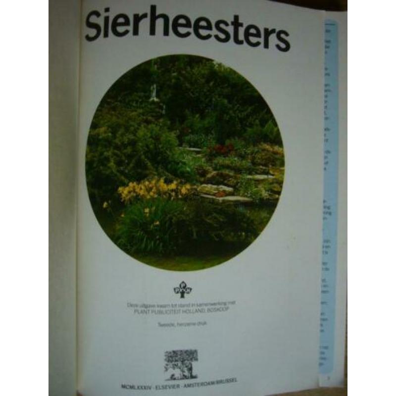 Tuinboek: sierheesters van Elsevier