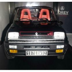 Norev schaal 1:18 Renault 5 Alpine bouwjaar 1976 zwart nieuw