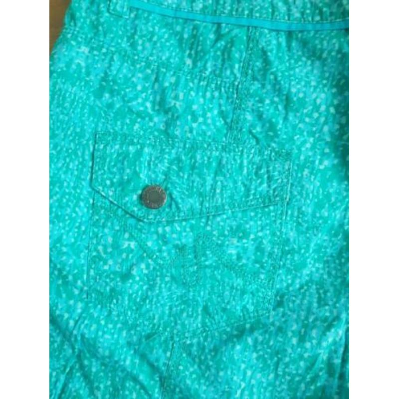 Groen blauwe korte broek maat 44 M&S mode NIEUW 100% katoen