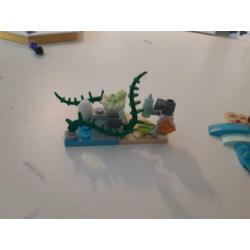 Lego schildpadden reddingsactie, zgan, compleet met boekje