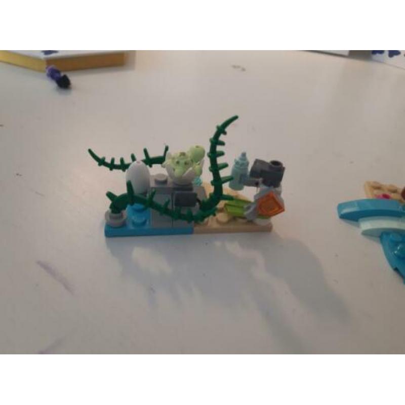Lego schildpadden reddingsactie, zgan, compleet met boekje