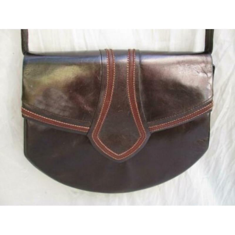 Vintage Bally International Schouder Tas City-Bag Damestas