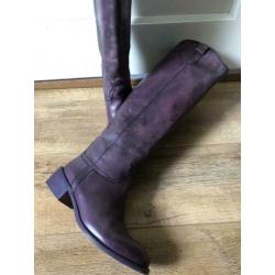 Pocoloco paarse hoge laars mt 37