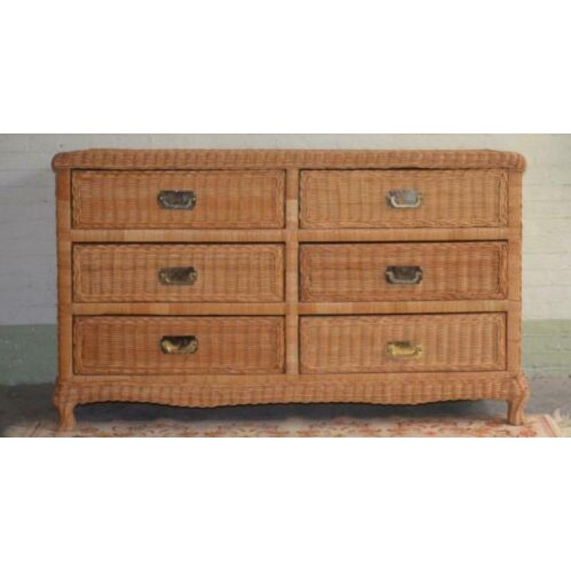Dressoir rotan, kast rotan