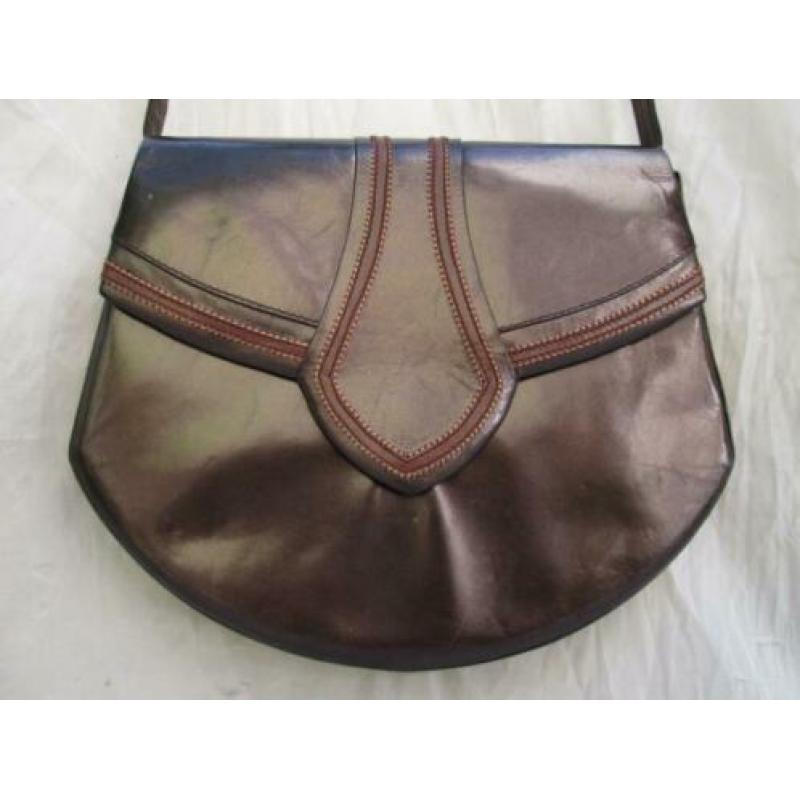 Vintage Bally International Schouder Tas City-Bag Damestas