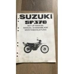 Werkplaatshandboek Suzuki SP 370 SP370