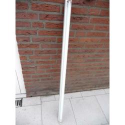 Enkelvoudige TL-Balk kompleet met buis lang 1200 mm