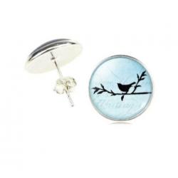 opruiming: prachtige 3-delige sieraden set 'VOGEL'
