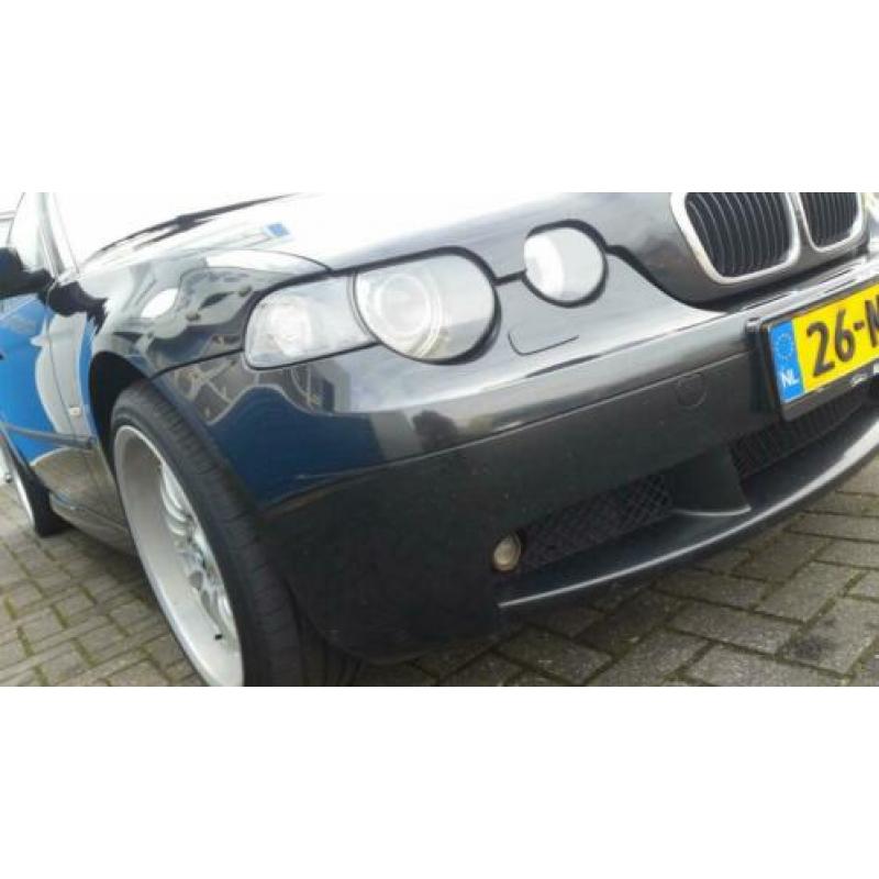 BMW 3-Serie 2.0 TD 318 Compact 2003 Zwart M-pakket-17''
