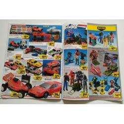 Speelgoed folder uit 1989 Legoland Mask Transformers GI Joe