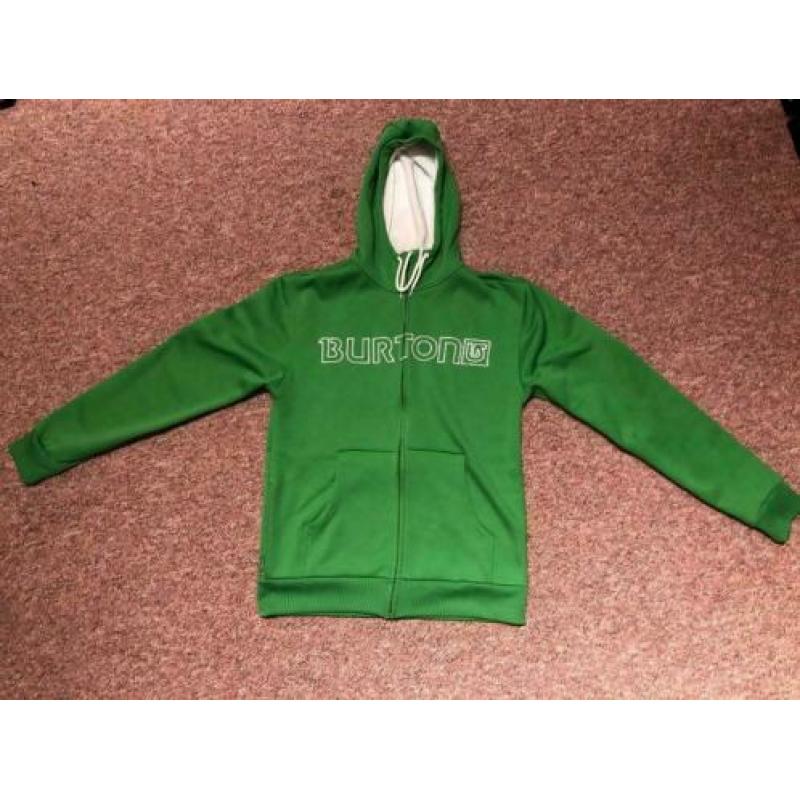 Groen BURTON vest met capuchon maat S / M