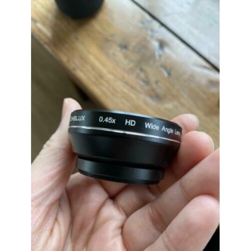 Emolux PRO HD 0.45x wide converter lens