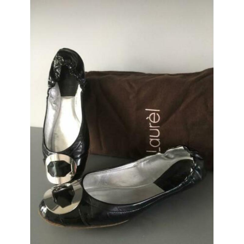 Mooie lakleren ballerina’s LAUREL mt37.5 ALS NIEUW !!