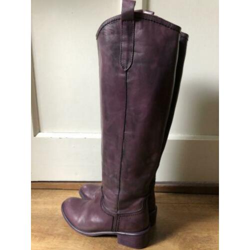 Pocoloco paarse hoge laars mt 37