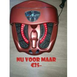 WEEKEND AANBIEDING! wwell professionele voetmassage apparaat