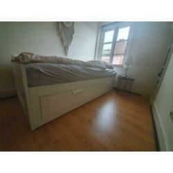 IKEA Brimnes bedbank met 2 lades