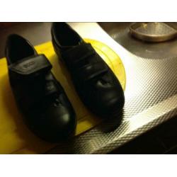 Mooie Ecco schoenen zwart leer.maat 37
