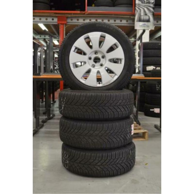 16" Audi A4 Velgen 5x112 ET42 Zilver + Winterbanden