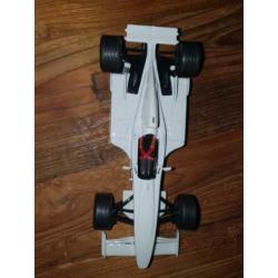 David Coulthard f1, 3 x 1.18 en 1 x 1.24 witte auto