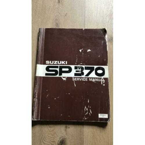 Werkplaatshandboek Suzuki SP 370 SP370