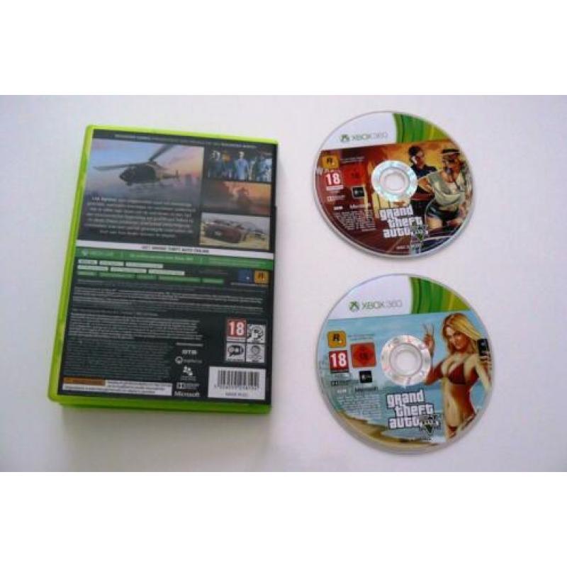 XBox 360 GTA Five (GTA V) (GTA 5) ~ Game 2 Disc