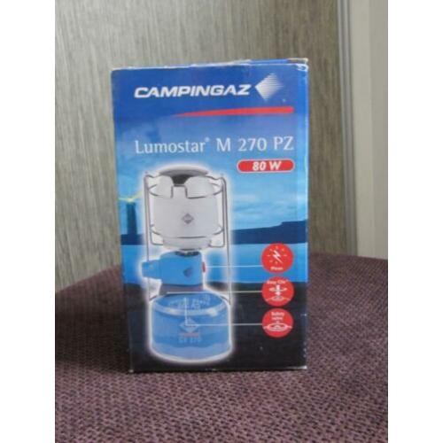 Campingaz lamp in topconditie met reserve kousjes