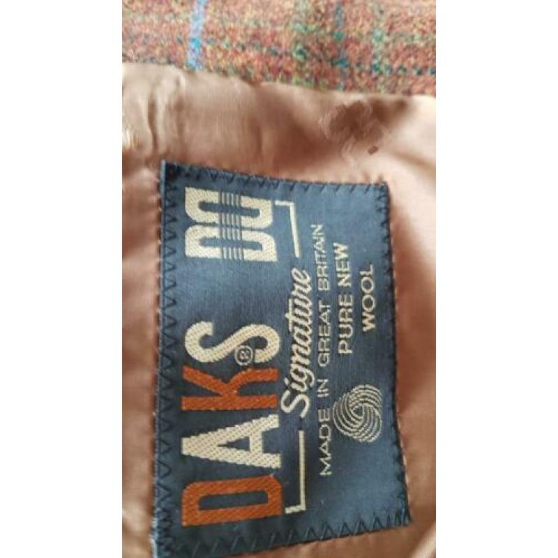 DAKS LONDON Tweed jasje met ruit