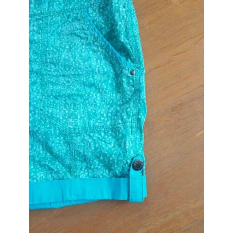 Groen blauwe korte broek maat 44 M&S mode NIEUW 100% katoen