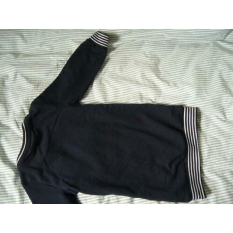 nieuw jurkje blauw kant donkerblauw girls meisje 92 jurk