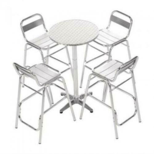 103x Aluminium barkrukken | terras barkuk | horeca kruk 114