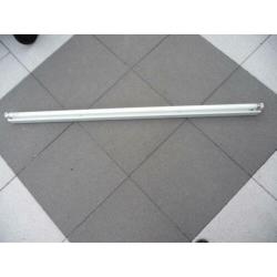 Enkelvoudige TL-Balk kompleet met buis lang 1200 mm