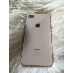 Iphone 8 plus. Rose gold. 64gb