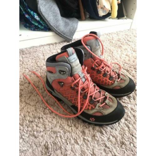 Jack wolfskin wandelschoenen dames maat 40 roze perzik grijs