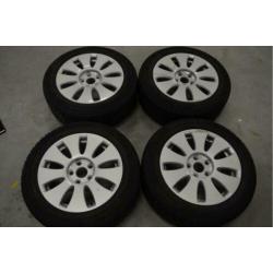 16" Audi A4 Velgen 5x112 ET42 Zilver + Winterbanden