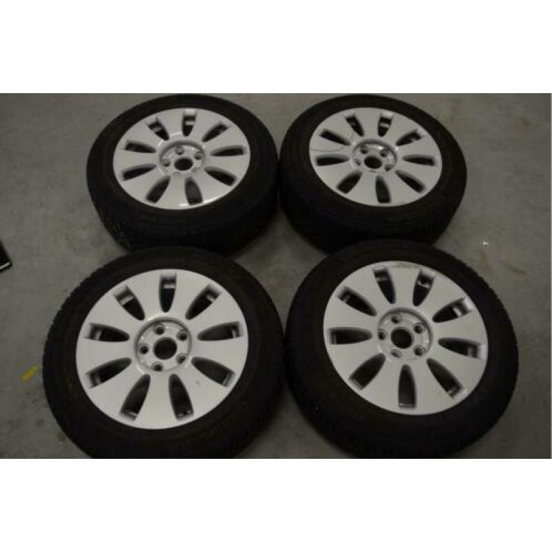 16" Audi A4 Velgen 5x112 ET42 Zilver + Winterbanden