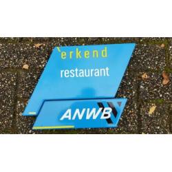ANWB restaurant bord