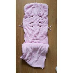 Jollein voetemzak maxi cosi roze wafel