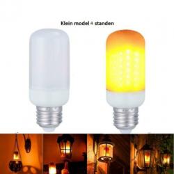 Klein model led vuurlamp (met net echt vuur) nr 6