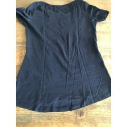t-shirt met lovertjes (Miss Etam)