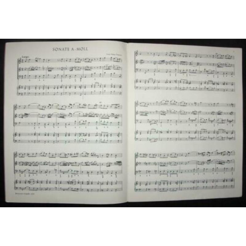 George Philipp Telemann - Methodische Sonaten fur Violine (Q